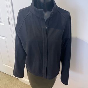 BANANA REPUBLIC WOMEN’S BLACK CROP JACKET SIZE XL